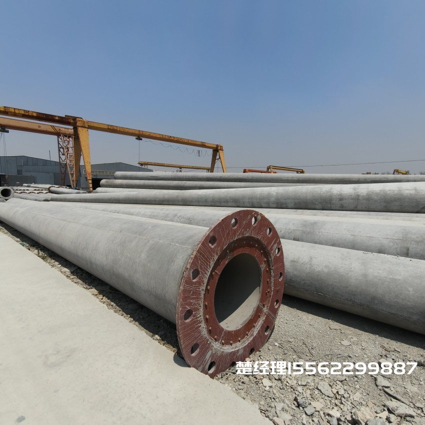 枣庄12米无拉线电杆